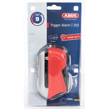 Замок с сигнализацией Abus 350 Trigger Alarm red